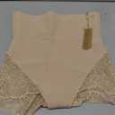 SHAPELLX Tummy Control Shapewear for Women Butt Lifting Shapewear Waist Cincher Body Shaper Briefs Seamless Beige M