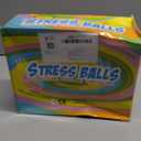 LovesTown 40PCS Stress Balls Bulk for Party Favors, 2 Inch Squeeze Toys for Kids Fidget Toys Stress Relief Gifts for Coworker Classroom Prize Party Supplies Goodie Bag Stuffer