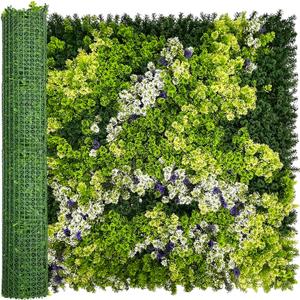 ODTORY Artificial 3D Fake Plant Roll: 40"x120" (33.5 sqft) Grass Wall