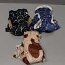 Reusable Dog Diapers Female Washable, Premium Doggie Diaper for Dogs, Pack of 3, Highly Absorbent Small Dog Diaper for Heat, Incontinence and Puppy Training(S)