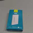 Smart Light Switch, WiFi Smart Double Switch Button, Compatible with Alexa and Google Home, Remote Control with Timing Funtion, No Hub Required,Smart Life APP Provides Control from Anywhere (2 Ways in 1 Gang)