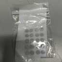 Calsgkspray 20Pcs/Set Silver Earbuds Filters Earphone Filter Mesh,Earbud and in-Ear Headphones Earphone Protective Filters Earphones Accessories(4mm)