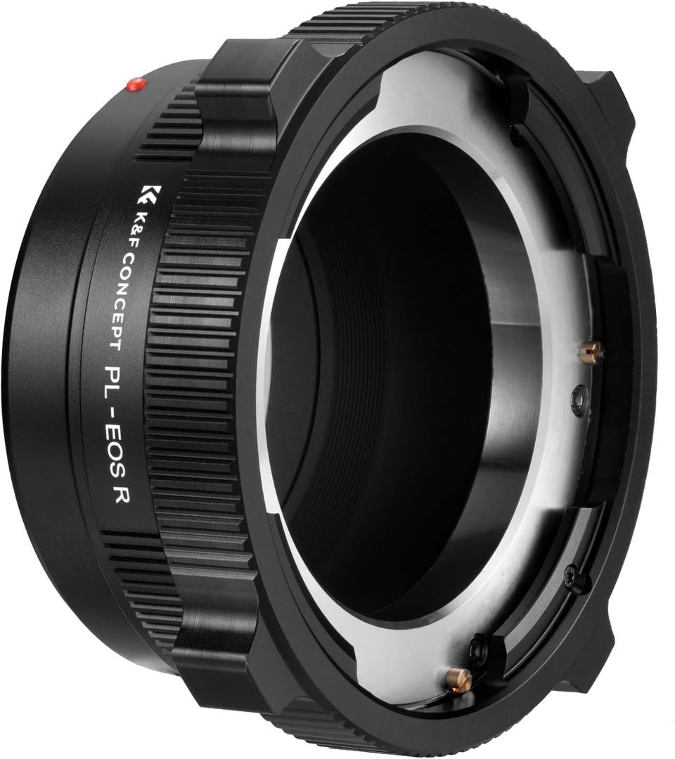 K&F Concept PL-RF Mount Lens Adapter, PL Mount Lens Converter Compatible with Canon RF Mount Cameras