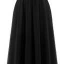 Wedtrend Women's Formal Dress, Halter Long Prom Dress Floral Lace Bridesmaid Dresses, Large