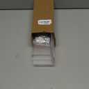 9 Inch Acrylic Floating Shelf, No Drill Adhesive Wall Shelf Set of 4 for Storage, Floating Shelves Damage-Free Expand Wall Space for Living Room, Office, Gaming Room, Bathroom (Clear)