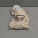 Smiry Velvet Seat Covers for Dining Room Chair Set of 2, Stretch Fit Removable Washable Chair Seat Cushion Protector Slipcovers with Ties, Cream