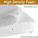 RV Dinette Cushions,Replacement Camper Cushion, RV Seat 36''Camel | RV Replacement Cushions With High Density Foam,Dinette Seat for Camper Trailer Come with 1 Backrest & 1 Bench