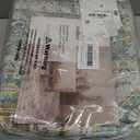 Area Rugs for Living Room - 4x6, Boho Non-Slip Low Pile Carpet Machine Washable Rugs for Bedroom, Farmhouse, Office, Dining Room (Green)