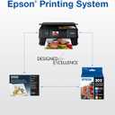 EPSON 302 Claria Premium Ink High Capacity (T302XL020-S) Works with Expression XP-6000 XP-6100