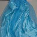 AHLPO Elsa Dress for Girls Princess Dress Up Halloween Cosplay Elsa Costume Fancy Dress Birthday Outfit with Accessories 100