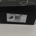 mysoft Women's Ankle Boots Low Chunky Stacked Heel Comfortable Round Toe booties with Side Zipper Shoes (6, Brown Pu)