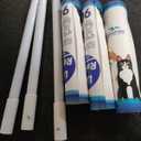 Large Lint Rollers for Carpet, 9.45'' Sticky Rollers for Floor with 360 Sheets, Extendable Long Handle Sticky Mop for Cleaning Couch, Curtains, Cars, Clothing, and Pet Hair