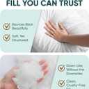 Pillowflex Synthetic Down Pillow Insert - 26x26 Down Alternative, Ultra Soft Large Square European Throw Pillow, Couch Euro Sham, Bed - 1 Decorative Form (26 Inch by 26 Inch)