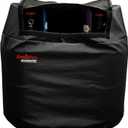 BroilPro Accessories RV Trailer Propane Tank Cover, Fit for Dual 30lb Tanks, Waterproof Replacement Covers for RV/Trailer/Camper, RV Parts RV Accessories -Black