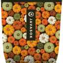 Sok It JavaSok Iced Coffee & Cold Soda Insulated Neoprene Cup Sleeve, Pumpkin Spice, Large: 30-32oz