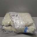 Chair Cushions for Dining Chairs 2 Pack Non Slip Kitchen Chair Cushions 18"x18"x3" Turfted Chair Pads Comfortable and Soft Seat Cushion with Ties (2, Ivory)