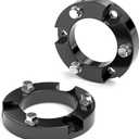 PROEZE 1.5" Front Leveling Lift Kit, Leveling Kit for 2005-2023 Tacoma 4 Runner, T6 Billet Aluminum Strut Spacers Lift Kit Black