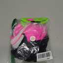 Women's One Piece Color Block Swimsuit Tummy Control Slimming Bathing Suit V Neck Cutout High Waisted Swimwear (Medium, Hot Pink and Black)