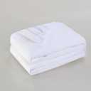 WenBags 2 Pack Waterproof Hospital Bed Sheets 36" x 84" x 16", Hospital Bed Fitted Sheets for Home & Hospital Care Beds, Soft Hospital Bed Sheets with Elastic All Around (White)