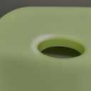 Japanese Bath Stool Chair Leaf Series, Green