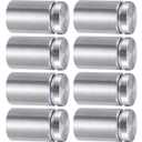 Pelopy 8 Pcs Sign Standoff Screws Advertising Screws Stainless Steel Wall Standoff Mounts Glass Acrylic Nail(1 x 1-5/8 Inch)