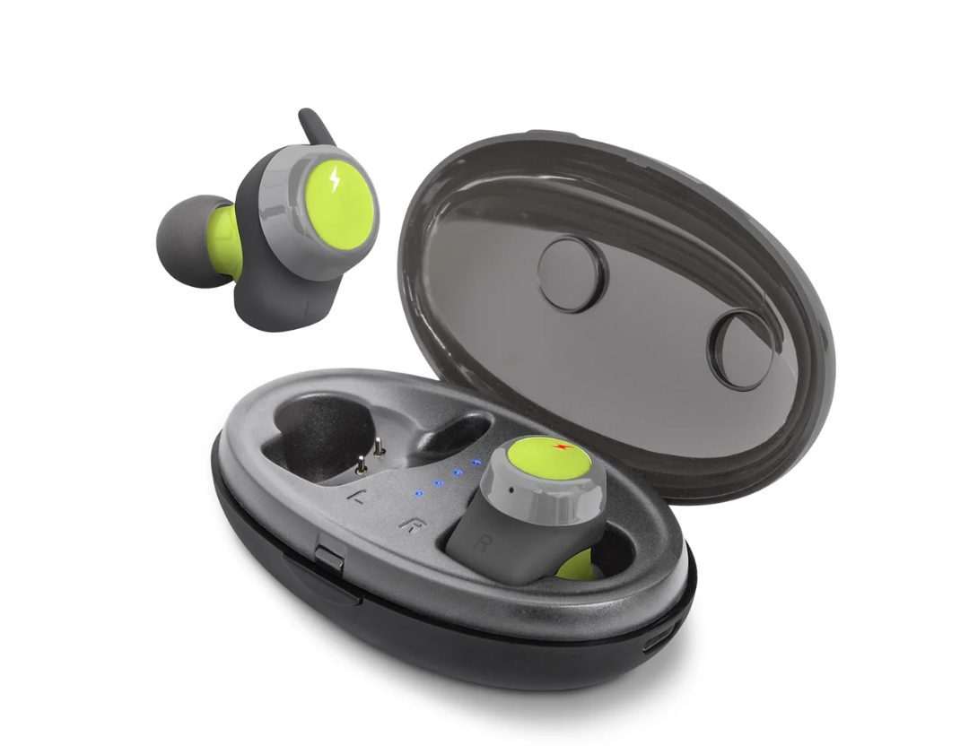 Ultra Sport True Wireless Earbuds With Portable Charging Case