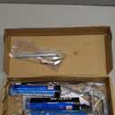 Mini Grease Gun (3000PSI) with Double 3oz Cartridge Grease and 12'' Flex Hose, Reinforced Coupler for Automotive,Marine