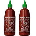 Sriracha Hot Chili Sauce, 28 oz (Pack of 2) | Authentic Spicy Sauce for Dipping, Noodles, Stir-Fries & Marinades BBD:07-2026
