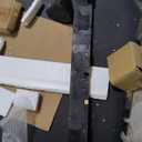 Zevemomo 6-Piece Solid Wood Dining Table Set, Including 1 Dining Table, 4 Upholstered Chairs and 1 Bench, Wooden Legs Dining Table Set for Dining Room, Kitchen, Restaurant, Brown