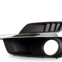 KarParts360 For Subaru Impreza 2015 2016 Fog Light Bezel Driver Side | Front | Primed | With Fog Light Hole | Replacement For SU1038110 | 57731FJ310