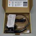 Trucker Bluetooth Headset, Wireless Headset with Mic for Work, Upgraded V5.3 Dual Noise Cancelling Microphones, Mute Button, Multipoint, 53H Battery, for Truck Drivers, Work from Home Office Phone