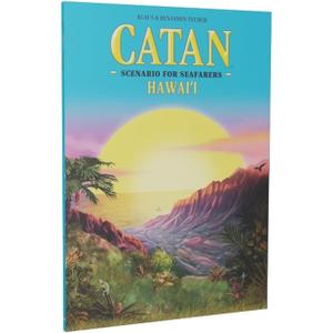 CATAN Hawai'i SCENARIO EXPANSION - Tropical Fishing Excursion for CATAN Seafarers! Strategy Game, Family Game for Kids and Adults, Ages 10+, 3-6 Players, 75 Minute Playtime, Made by CATAN Studio