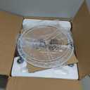 Cinkeda 29" Tall Table Lamp for Living Room Set of 2,Farmhouse Vintage Bedside Nightstand Lamps with USB C+A Ports & AC Outlet,3-Way Dimmable Touch Control Retro Black Lamp for Bedroom,Color 5