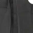 Wonderience Men Waist Trainer Vest Hot Neoprene Sauna Suit Corset Body Shaper Zipper Tank Top Workout Shirt (Small, Black)