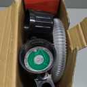 Portable Power Battery Fuel Transfer Pump,2.6 GPM Flow Oil Extractor,Gas Siphon Pump for Gasoline, With Automatic Stop Function, Effortless Liquid Transfer Pump for the Delivery of Diesel, Kerosene