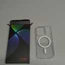 TORRAS for iPhone 16 Pro Case Diamond Clear | Compatible with MagSafe, Military Grade Drop Protection, Stronger Magnetic, Shockproof Airbag, Color Button, Slim Anti-Yellowing Anti-Scratch Transparent