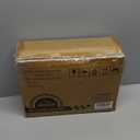 COWVIE 4-Panel 10' x 13' Gazebo Replacement Curtains, Patio Privacy Sidewalls with Double Zipper, Replacement for Outdoor Gazebo Canopy (Curtain Only) (Light Coffee)