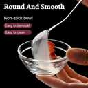 PARBEE 3" Clear Glass Pinch Bowls, 10 Pack 2.5oz Small Prep Dishes Stackable Ingredient Bowls for Spices Dipping Sauces Ice Cream Toppings, Dishwasher Microwave and Freezer Safe