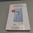 Sunbeam XL Heating Pad for Back Neck and Shoulder Pain Relief with Sponge for Moist Heating Option Extra Large 12 x 24" Blue