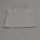 SUUKSESS Women Sexy Square Neck Tank Top Summer Y2K Going Out Basic Cami Shirt (Small, Snow White)