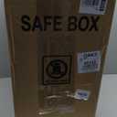 Large Safe Box, 6.0 Cuft Safe with Fireproof Waterproof Bag, Electronic Keypad, Spare Keys, Smart Alert System and 3 Removable Shelves, Document Safes for Home, Money, Cash, Jewelry, Valuables