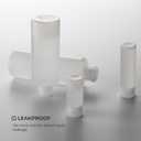 2 x Travel Bottles for Toiletries 0.6 oz - Travel Size Shampoo and Plastic Containers Tsa Approved - Empty Squeeze Sanitizer Lotion Toiletry - Refillable Hand Liquid Mini Bottles Clear 6PCS