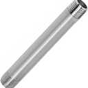 304 Stainless Steel Nipple Pipe Fitting 1" NPT X 1" NPT Male Thread Cast Pipe Fittings 12" 300mm Length 1PC