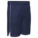 Champro Prime Basketball Shorts, Women's Small, Navy Blue with White Trim S