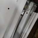 Solid Wood Dog Bed for Medium Breeds, Large Sleeping Area 28.9x37.6x35.4 Inches, Easy Assembly with Screwdriver, Sturdy Pinewood Frame, Minimalist Style Indoor (95.5 x 73.5 x 90 cm & White, White)