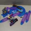 Hyper Burst Shockout Circuit Playset | Race and Battle! | Customizable Race Track & Micro Scale Cars | Over 600+ MPH Scale Speed!