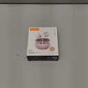 Kinglucky Upgraded Clip-On Earbuds Comfortable fit & Crystal-Clear Sound, 50H Playtime Open Ear Buds Bluetooth 6.0 Wireless Headphones for Women & Kids Ideal for Small Ears,Sports,Glasses Rose Gold