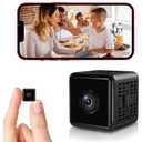 Smilephil Hidden Camera,1080P WiFi Spy Camera - with Night Vision & Motion Detection, Wireless Indoor Security Camera for Pet/Baby/Nanny, App Live Feed, Smallest Smart for Home Monitoring