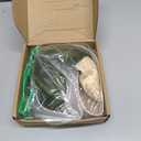 Geiserailie 2 Pcs Halloween Juice Costumes Accessories Sandworm White and Black Striped Sunglasses Clown Green Short Curly Wig for Adults Men Women Halloween Sandworm Cosplay Movie Costume Accessories