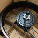 20/26×4.0'' Fat Tire Bike Front/Rear Wheel, 48V 1000W E-Bike Wheel Motor
36H High-Strength Aluminum Alloy Rim,13G Spoke，Disc Brake Compatible for Snow Sand Electric Bike